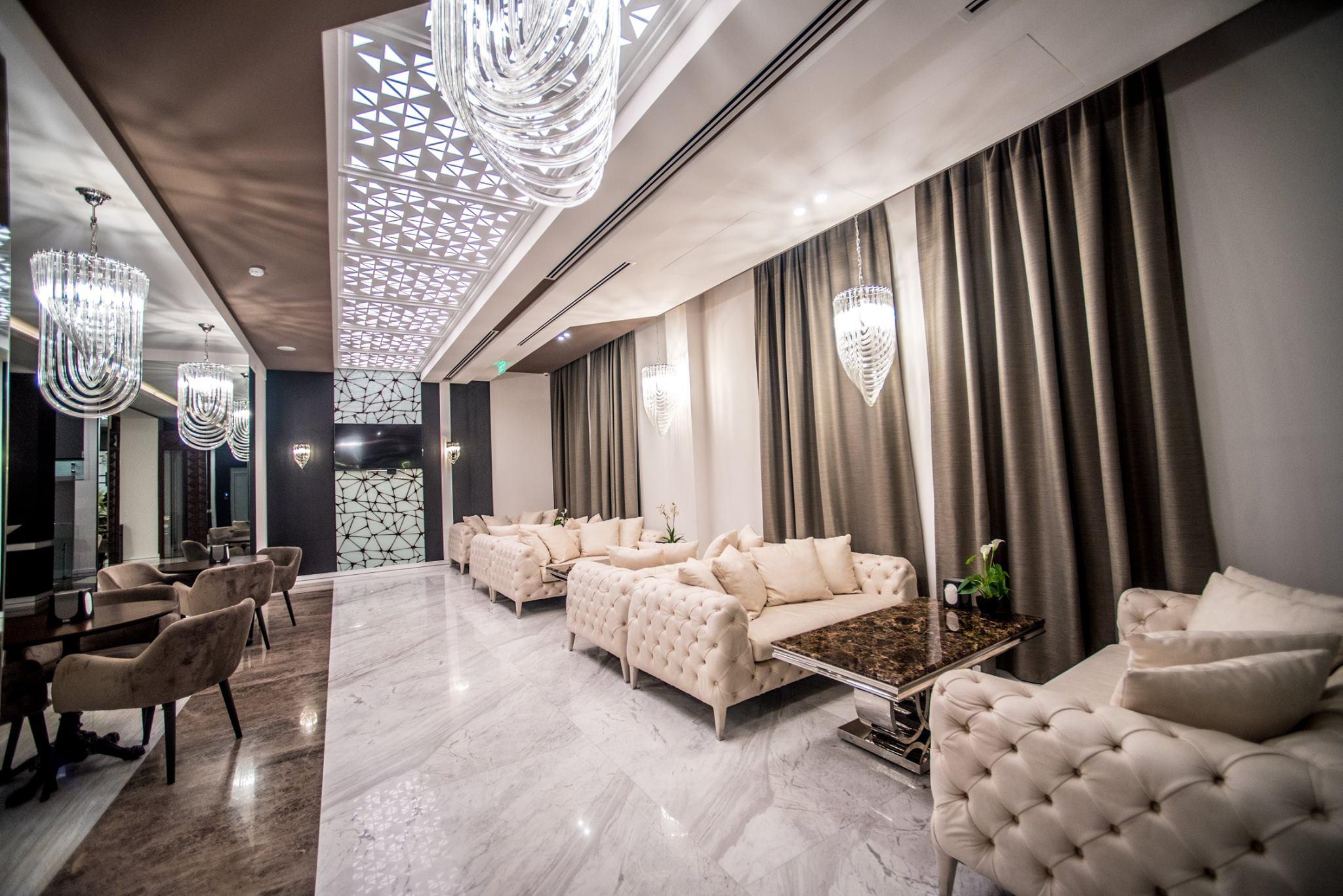 Aghababyan's Hotel Yerevan Bagian luar foto The lobby of the hotel