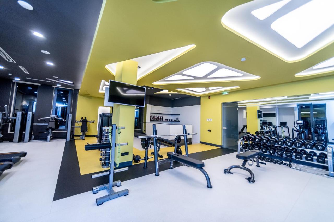 Aghababyan's Hotel Yerevan Bagian luar foto The gym at the hotel